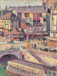 El Pont Saint-Michel y el Quai des Orfevres, París, c.1900-03